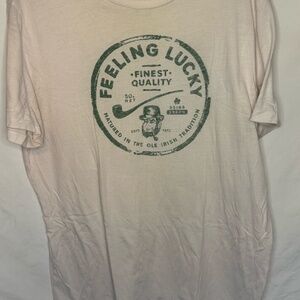 Old Navy "Feeling Lucky" Comfort T-Shirt (Size L) Irish